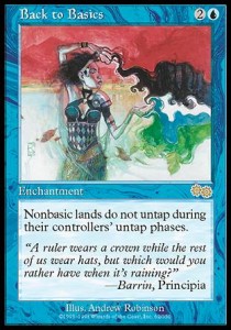 Back to Basics - Urza's Saga (Rare) [USG-62]