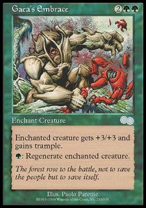 Gaea's Embrace - Urza's Saga (Uncommon) [USG-255]