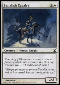 Benalish Cavalry - Time Spiral (Common) [TSP-4]