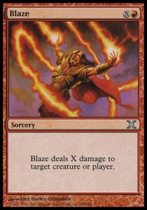 Blaze - Tenth Edition (Uncommon) [10E-190]