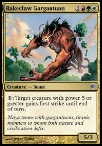 Rakeclaw Gargantuan - Shards of Alara (Common) [ALA-186]