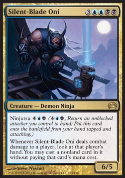 Silent-Blade Oni - Planechase 2012 (Rare) [PC2-105]