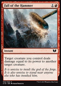 Fall of the Hammer - Commander 2015 (Common) [C15-154]