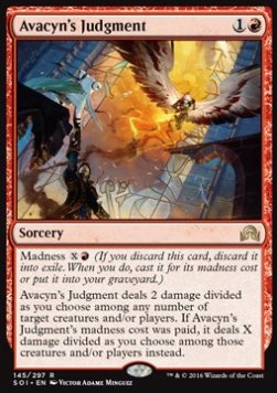 Avacyn's Judgment - Shadows over Innistrad (Rare) [SOI-145]