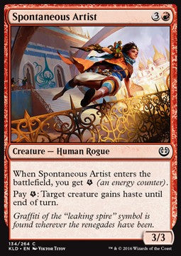 Spontaneous Artist - Kaladesh (Common) [KLD-134]