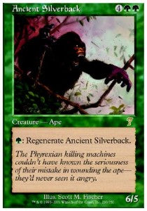 Ancient Silverback - Seventh Edition (Rare) [7ED-230]