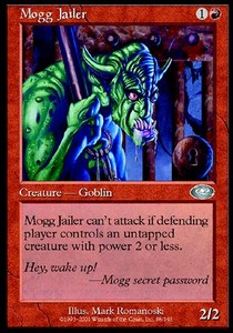 Mogg Jailer - Planeshift (Uncommon) [PLS-68]