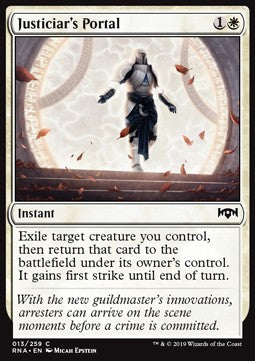 Justiciar's Portal - Ravnica Allegiance (Common) [RNA-13]