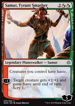 Samut, Tyrant Smasher - War of the Spark (Uncommon) [WAR-235]