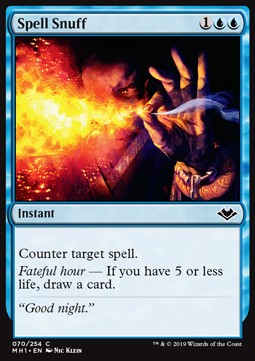 Spell Snuff - Modern Horizons (Common) [MH1-70]