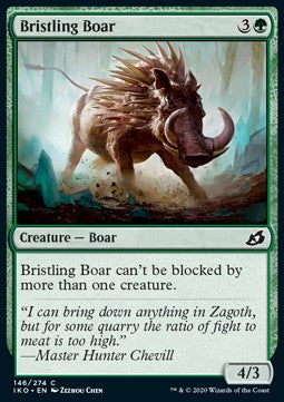 Bristling Boar - Ikoria: Lair of Behemoths (Common) [IKO-146]
