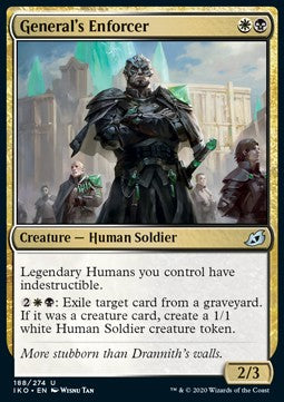 General's Enforcer - Ikoria: Lair of Behemoths (Uncommon) [IKO-188]