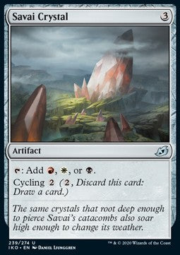 Savai Crystal - Ikoria: Lair of Behemoths (Uncommon) [IKO-239]