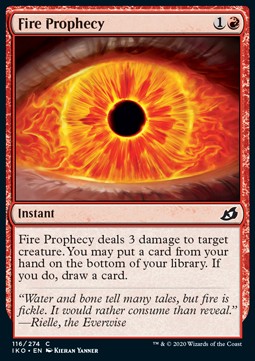 Fire Prophecy - Ikoria: Lair of Behemoths (Common) [IKO-116]