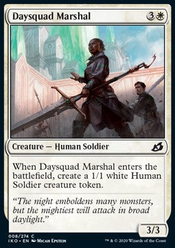 Daysquad Marshal - Ikoria: Lair of Behemoths (Common) [IKO-8]
