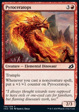 Pyroceratops - Ikoria: Lair of Behemoths (Common) [IKO-130]