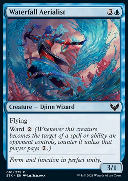 Waterfall Aerialist - Strixhaven: School of Mages (Common) [STX-61]
