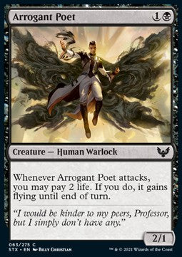 Arrogant Poet - Strixhaven: School of Mages (Common) [STX-63]