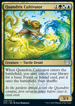 Quandrix Cultivator - Strixhaven: School of Mages (Uncommon) [STX-218]