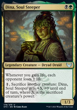 Dina, Soul Steeper - Strixhaven: School of Mages (Uncommon) [STX-178]