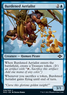 Burdened Aerialist - Modern Horizons 2 (Common) [MH2-38]