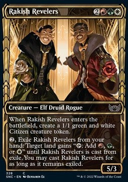 Rakish Revelers (V.1) - Streets of New Capenna: Extras (Common) [XSNC-328]