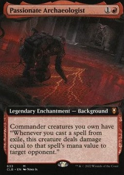 Passionate Archaeologist (V.2) - Commander Legends: Battle for Baldur's Gate: Extras (Mythic) [XCLB-633]