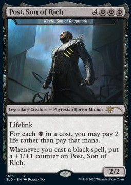 K'rrik, Son of Yawgmoth - Secret Lair Drop Series: October Superdrop 2022 (Rare) [SLDO2-1186]