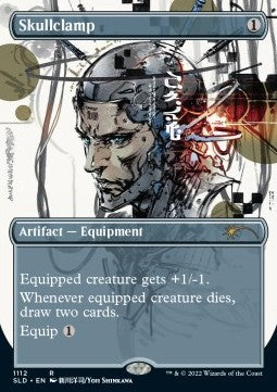 Skullclamp (V.1) - Secret Lair Drop Series: October Superdrop 2022 (Rare) [SLDO2-1112]