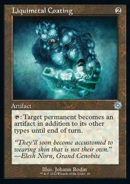 Liquimetal Coating (V.1) - Retro Frame Artifacts (Uncommon) [BRR-28]