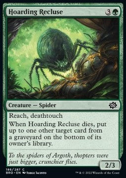 Hoarding Recluse - The Brothers' War (Common) [BRO-186]
