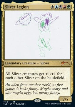 Sliver Legion (V.2) - Secret Lair Drop Series: Extra Life 2022 (Mythic) [SLDXL2-1150]