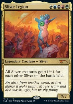 Sliver Legion (V.1) - Secret Lair Drop Series: Extra Life 2022 (Mythic) [SLDXL2-1149]