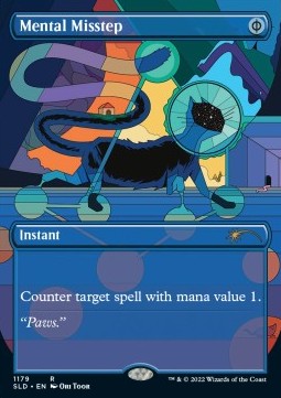 Mental Misstep - Secret Lair Drop Series: December Superdrop 2022 (Rare) [SLDDCM-1179]