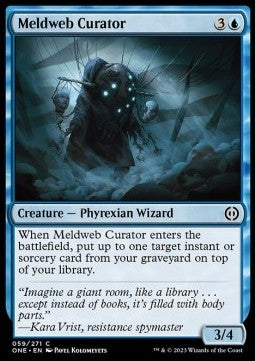 Meldweb Curator - Phyrexia: All Will Be One (Common) [ONE-59]