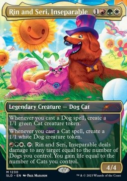 Rin and Seri, Inseparable - Secret Lair Drop Series: Winter Superdrop 2023 (Mythic) [SLDW23-1230]