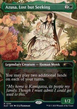 Azusa, Lost but Seeking - Secret Lair Drop Series: Winter Superdrop 2023 (Rare) [SLDW23-1234]