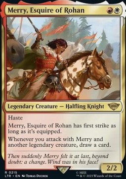 Merry, Esquire of Rohan - The Lord of the Rings: Tales of Middle-earth (Rare) [LTR-215]
