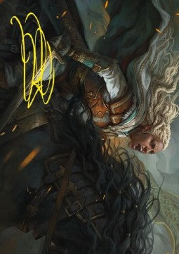 Art Series: Éowyn, Fearless Knight (V.2) - The Lord of the Rings: Tales of Middle-earth: Extras (Tip Card) [XLTR-A15]