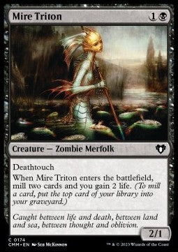 Mire Triton - Commander Masters (Common) [CMM-174]
