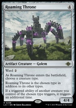 Roaming Throne - The Lost Caverns of Ixalan (Rare) [LCI-258]