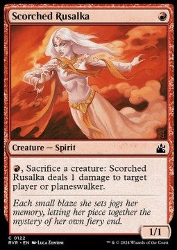 Scorched Rusalka - Ravnica Remastered (Common) [RVR-122]