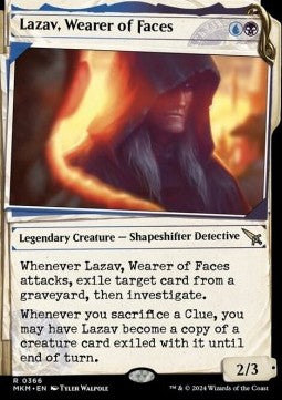 Lazav, Wearer of Faces (V.2) - Murders at Karlov Manor: Extras (Rare) [XMKM-366]
