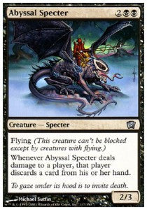 Abyssal Specter - Eighth Edition (Uncommon) [8ED-117]