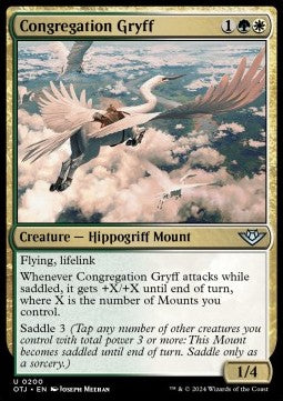 Congregation Gryff - Outlaws of Thunder Junction (Uncommon) [OTJ-200]