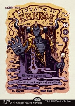 Dictate of Erebos - Secret Lair Drop Series: Summer Superdrop 2024 (Rare) [SLDSM4-1713]