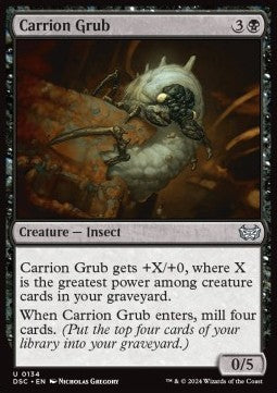 Carrion Grub - Commander: Duskmourn: House of Horror (Uncommon) [DSC-134]