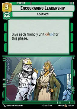 Encouraging Leadership - Twilight of the Republic (Common) [TWI-126]