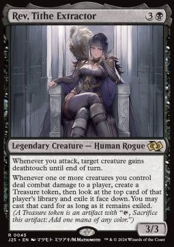 Rev, Tithe Extractor - Foundations Jumpstart (Rare) [J25-45]