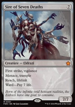 Sire of Seven Deaths - Magic: The Gathering Foundations (Mythic) [FDN-1]